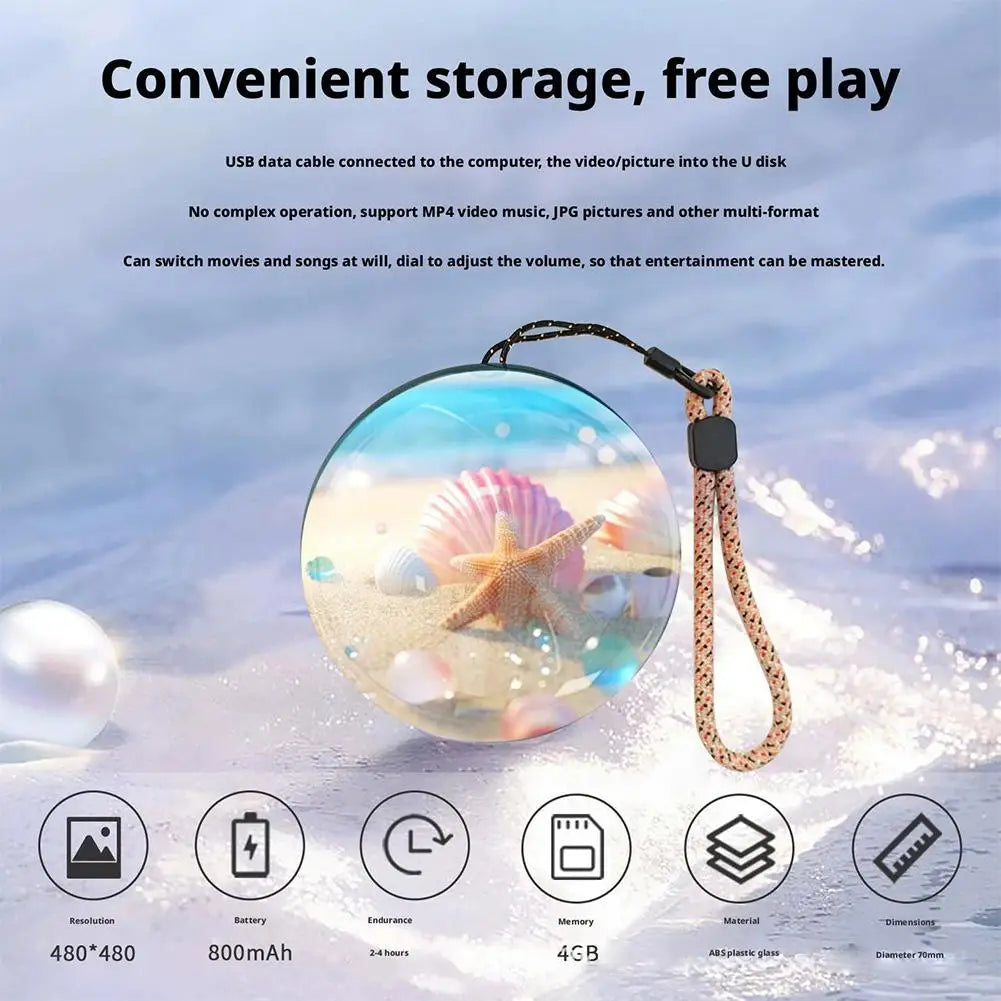 Memora – Personalized Crystal Ball Display for Photos & Videos